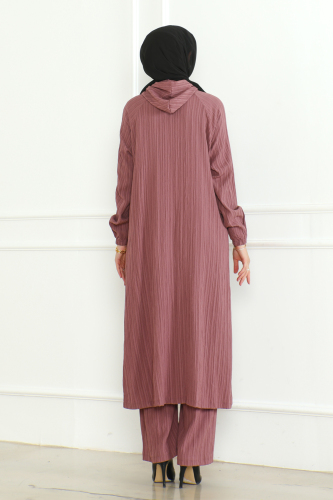 İKİLİ TAKIM (KAPİŞONLU ) & Pembe - 3001 - 10