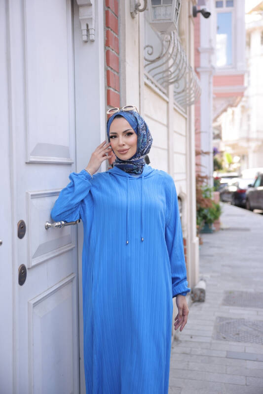 İkili Takım Kapüşonlu -indigo - 3001 - 2