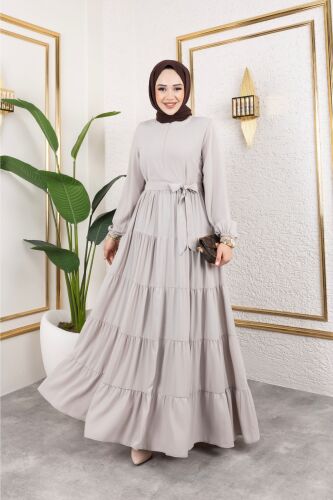 KATREL ELBİSE & Bej - 8005 - 2