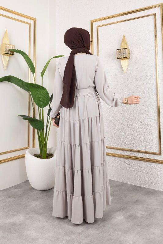 KATREL ELBİSE & Bej - 8005 - 8