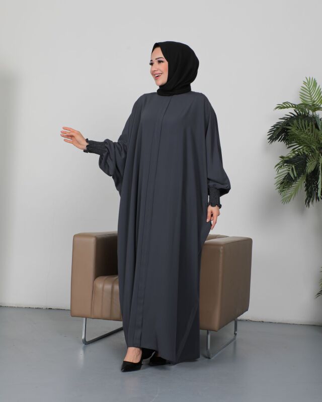 LİNAYA ELBİSE Füme - 2245 - 2