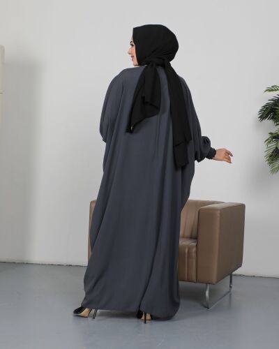 LİNAYA ELBİSE Füme - 2245 - 3