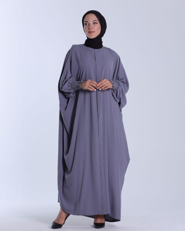 LİNAYA ELBİSE Gri - 2245 - 1