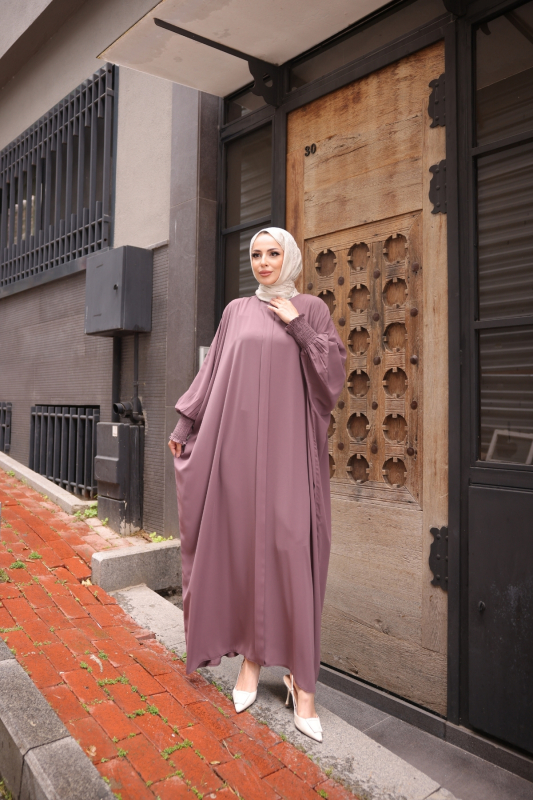 LİNAYA ELBİSE Gülkurusu - 2245 - 8