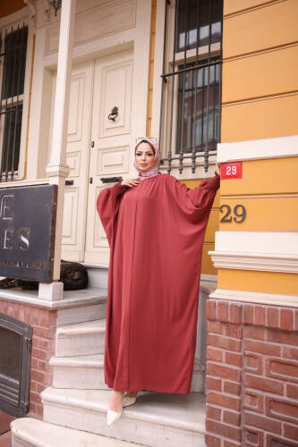 LİNAYA ELBİSE Kiremit - 2245 - 6