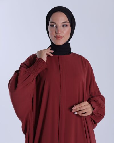 LİNAYA ELBİSE Kiremit - 2245 - 3
