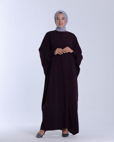 LİNAYA ELBİSE Mürdüm - 2245 - 1