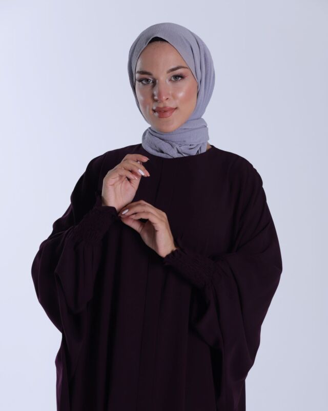 LİNAYA ELBİSE Mürdüm - 2245 - 4