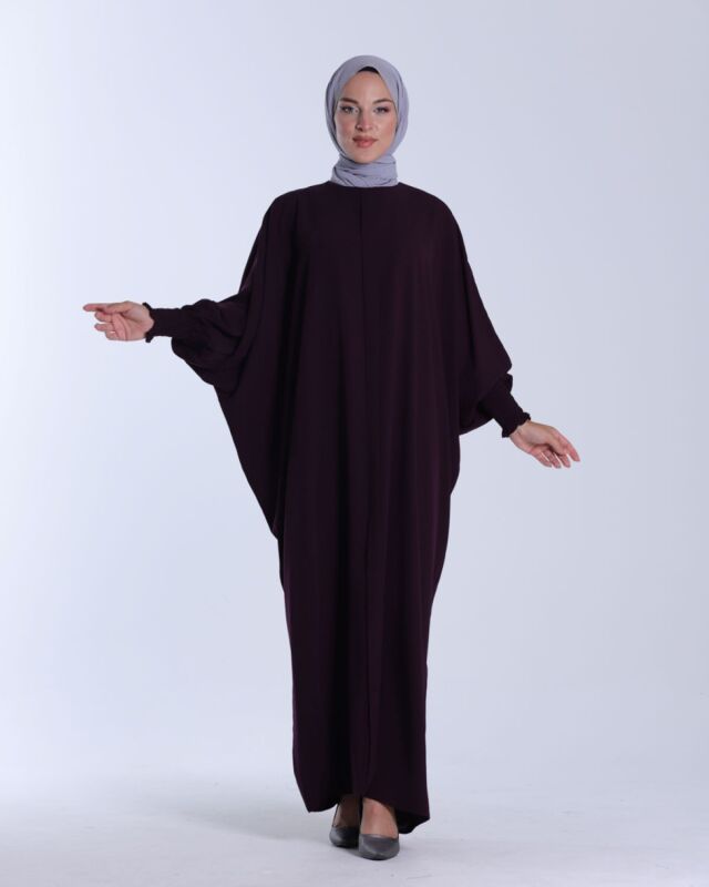 LİNAYA ELBİSE Mürdüm - 2245 - 5