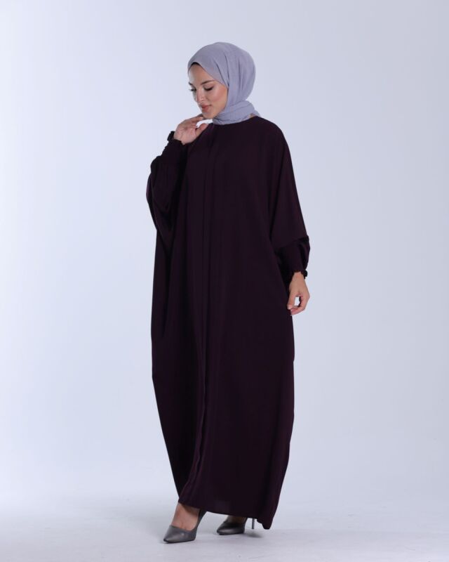 LİNAYA ELBİSE Mürdüm - 2245 - 6