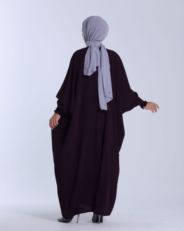 LİNAYA ELBİSE Mürdüm - 2245 - 7