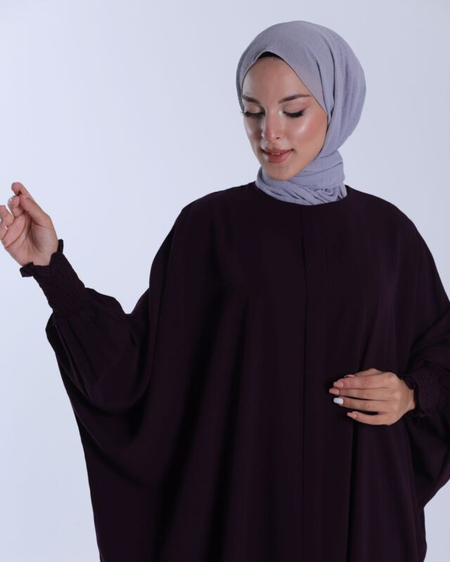 LİNAYA ELBİSE Mürdüm - 2245 - 8