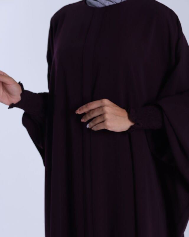 LİNAYA ELBİSE Mürdüm - 2245 - 9