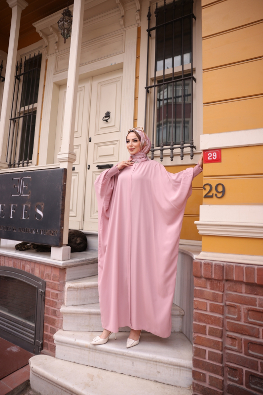 LİNAYA ELBİSE Pembe - 2245 - 1