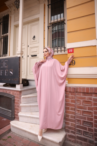 LİNAYA ELBİSE Pembe - 2245 - 3