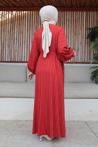 MAYRA ELBİSE Kiremit - 9022 - 6