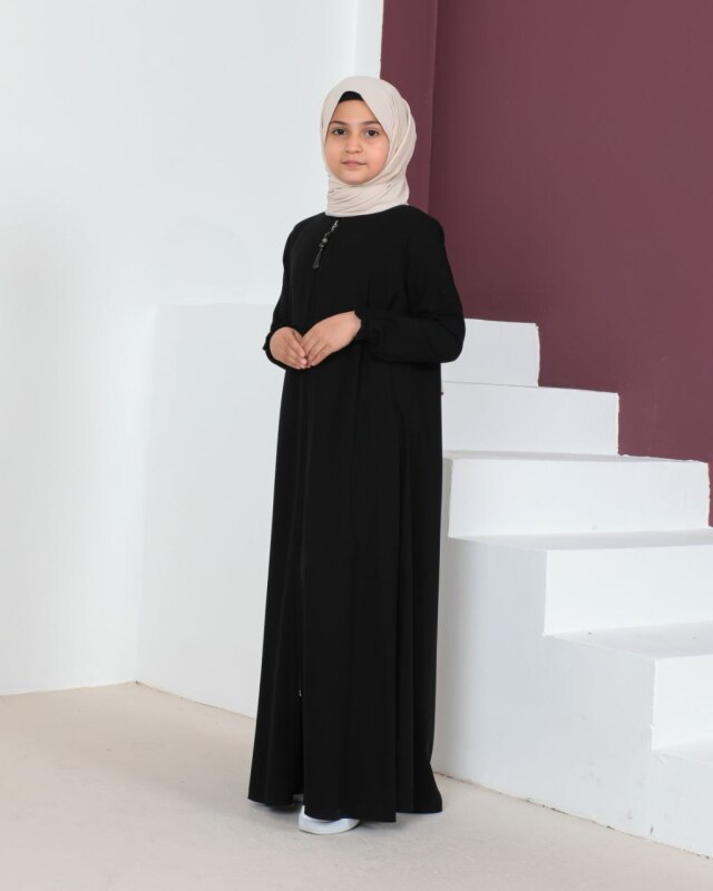 MEVLANA ÇOCUK FERACE & Siyah - 4000 - 5