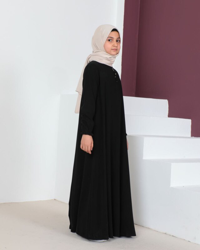 MEVLANA ÇOCUK FERACE & Siyah - 4000 - 6