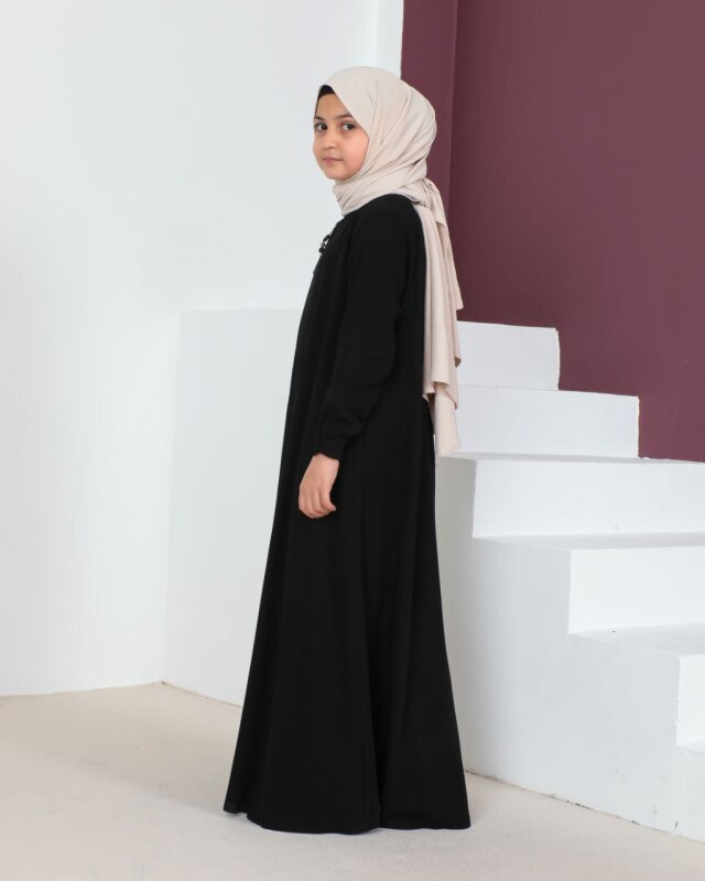MEVLANA ÇOCUK FERACE & Siyah - 4000 - 7