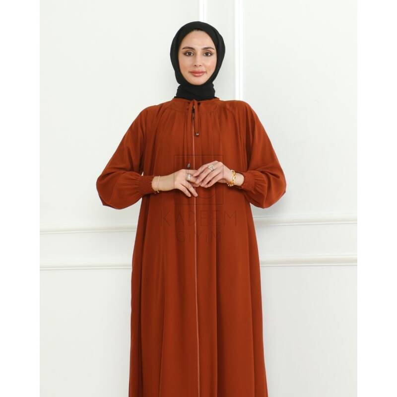 Nehir Ferace Medine ipeği Kiremit - 9029 - 2