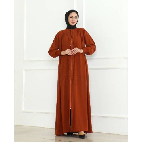 Nehir Ferace Medine ipeği Kiremit - 9029 - 3