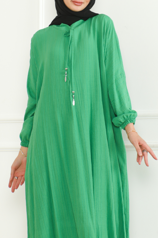 Oversize İkili Takım Lara kumaş Yeşil - 3002 - 5