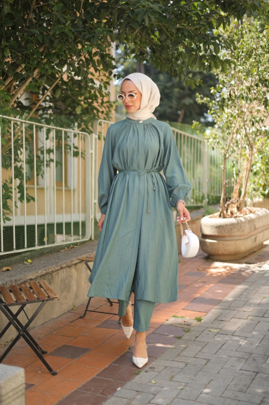 Öykü İkili Takım Mint Yeşili - 3014 - 2
