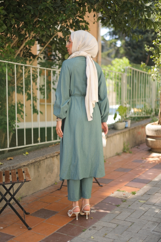 Öykü İkili Takım Mint Yeşili - 3014 - 8