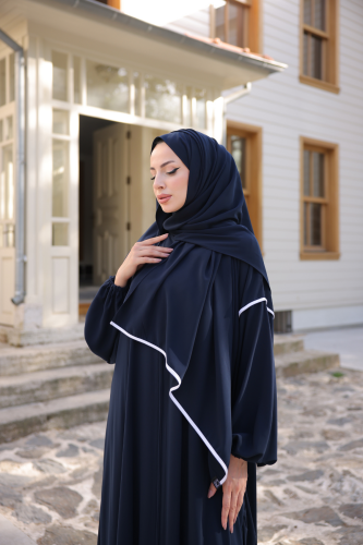 RANA ABAYA & Lacivert - 9015 - 6