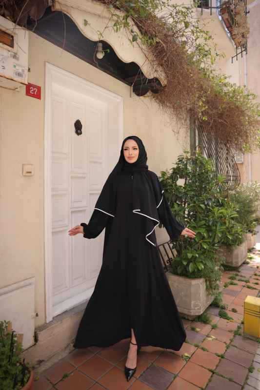 RANA ABAYA & Siyah - 9015 - 4