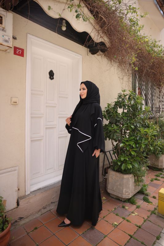 RANA ABAYA & Siyah - 9015 - 6