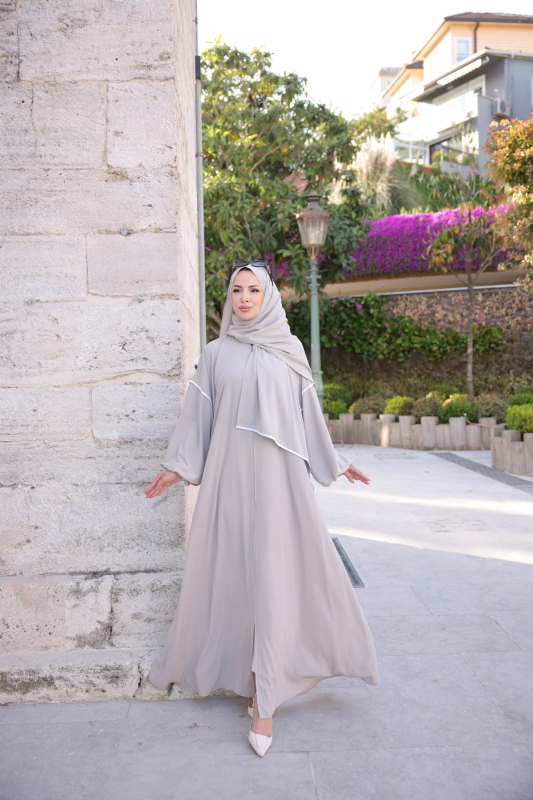RANA ABAYA-Taş - 9015 - 1