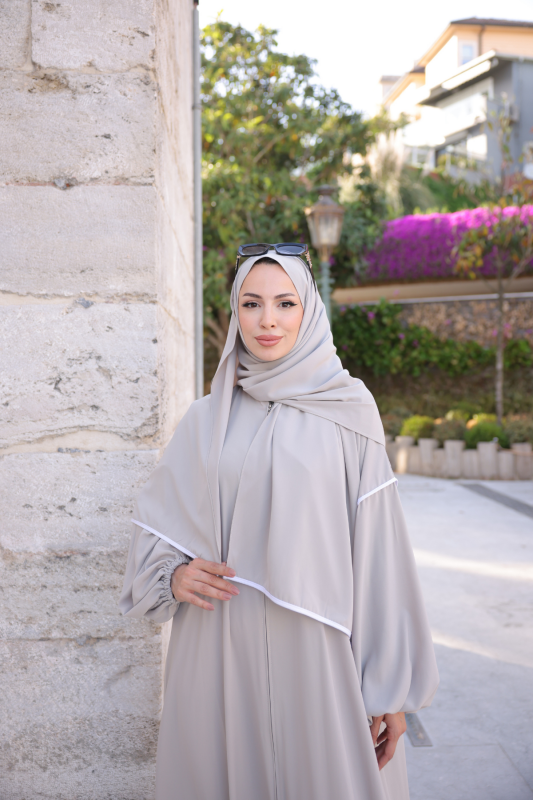 RANA ABAYA-Taş - 9015 - 2