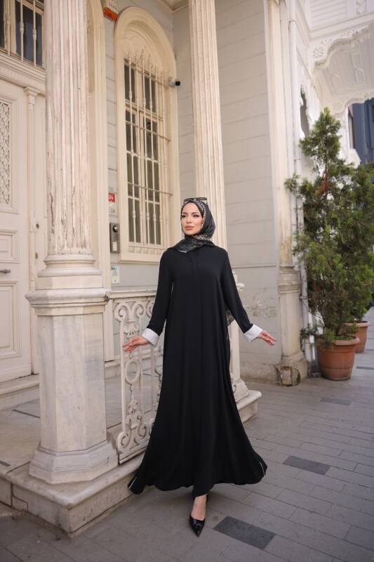Reyma Ferace Siyah Beyaz - 2269 - 1