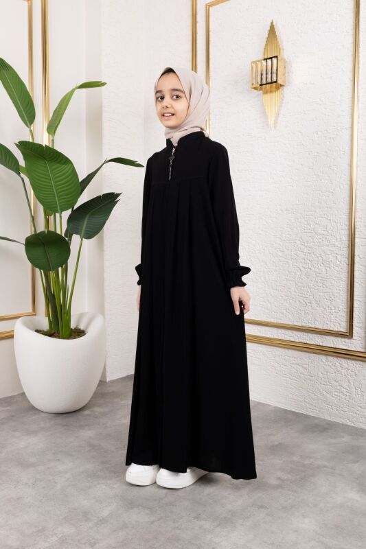 ROBALI PİLELİ ÇOCUK FERACE & Siyah - 4005 - 1