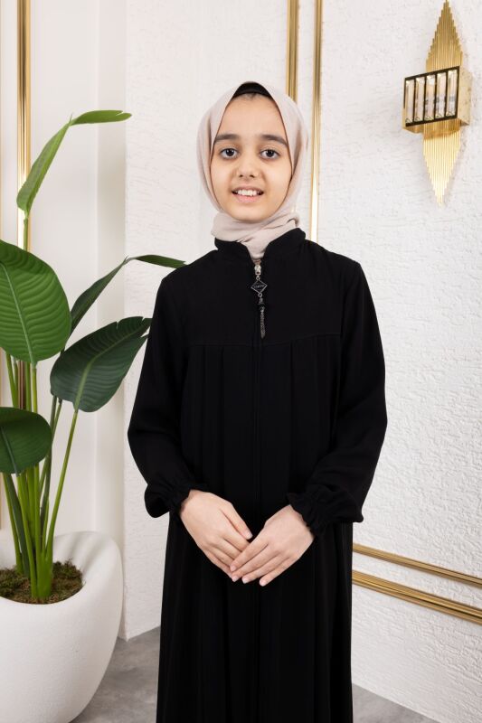 ROBALI PİLELİ ÇOCUK FERACE & Siyah - 4005 - 2