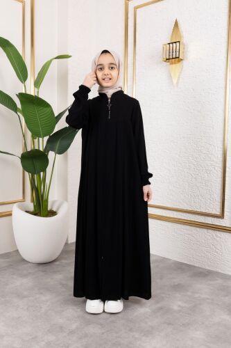 ROBALI PİLELİ ÇOCUK FERACE & Siyah - 4005 - 6