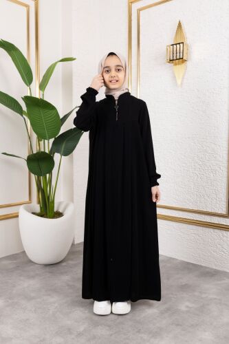 ROBALI PİLELİ ÇOCUK FERACE & Siyah - 4005 - 7