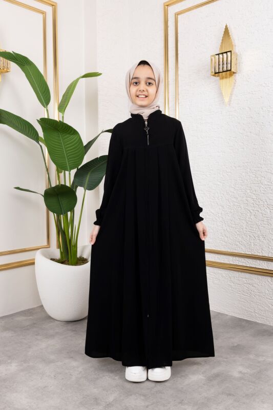 ROBALI PİLELİ ÇOCUK FERACE & Siyah - 4005 - 9