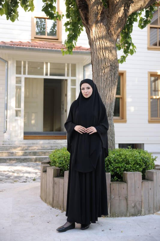 SULTAN BAŞ ÇARŞAF-I ŞERİF Siyah - 5008 - 1