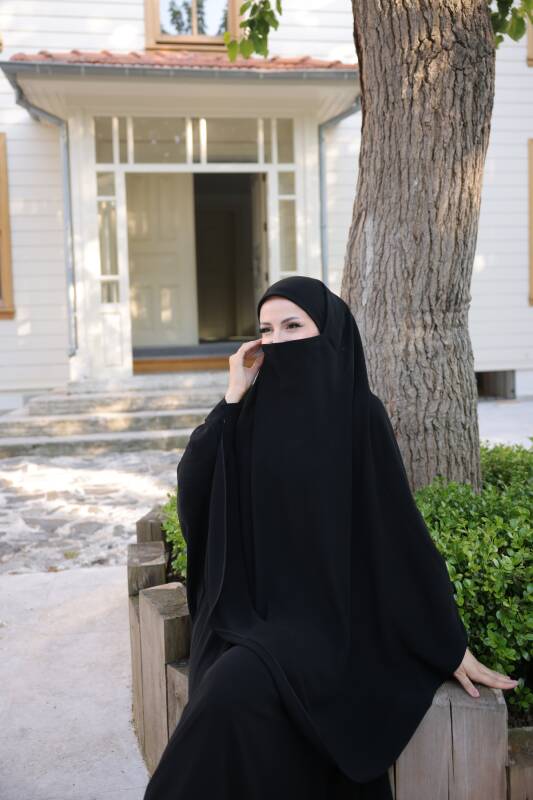 SULTAN BAŞ ÇARŞAF-I ŞERİF Siyah - 5008 - 3