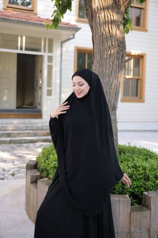 SULTAN BAŞ ÇARŞAF-I ŞERİF Siyah - 5008 - 8