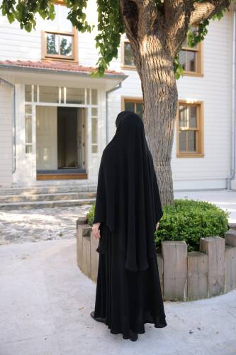 SULTAN BAŞ ÇARŞAF-I ŞERİF Siyah - 5008 - 10