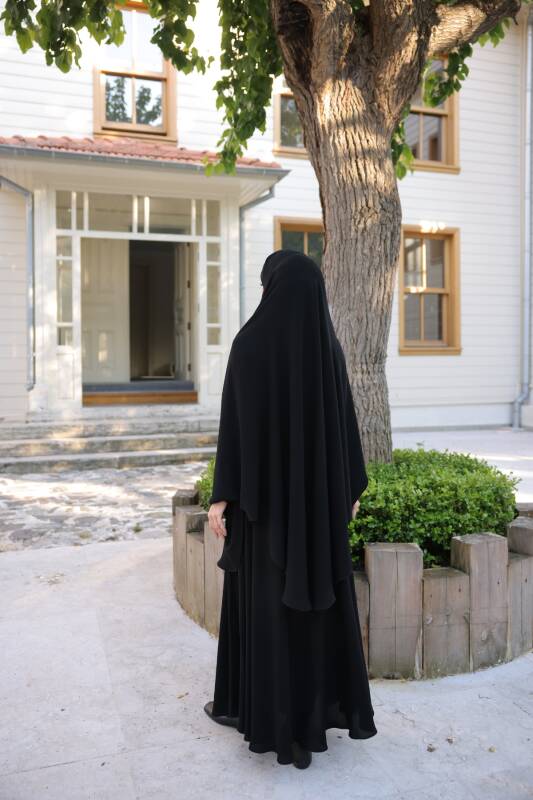 SULTAN BAŞ ÇARŞAF-I ŞERİF Siyah - 5008 - 10