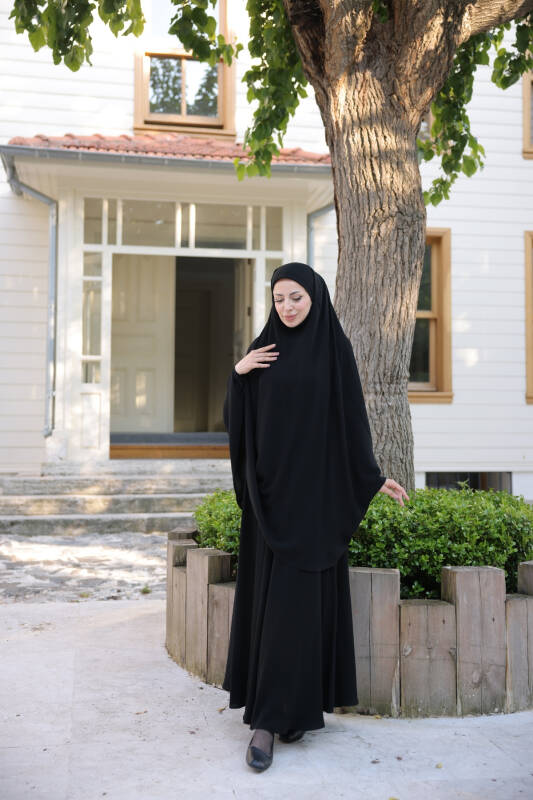SULTAN BAŞ ÇARŞAF-I ŞERİF Siyah - 5008 - 13