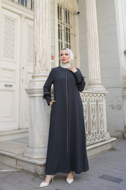 Tüyla Ferace Füme - 9027 - 1