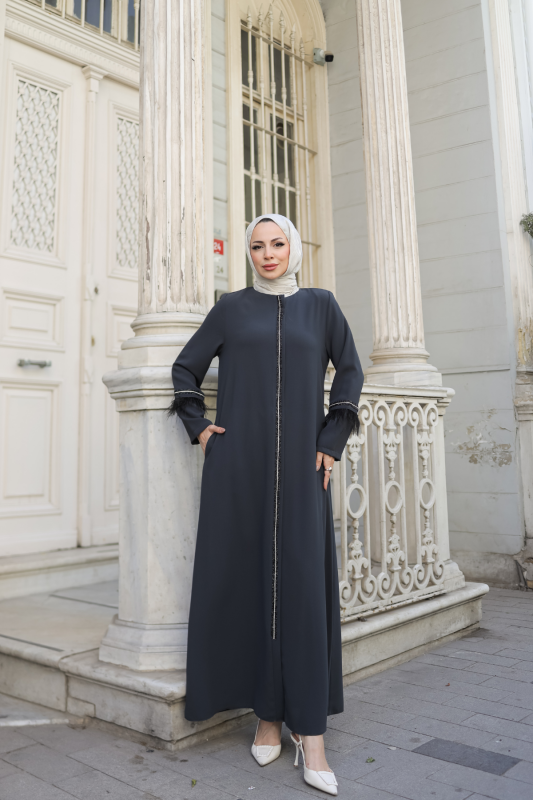 Tüyla Ferace Füme - 9027 - 8