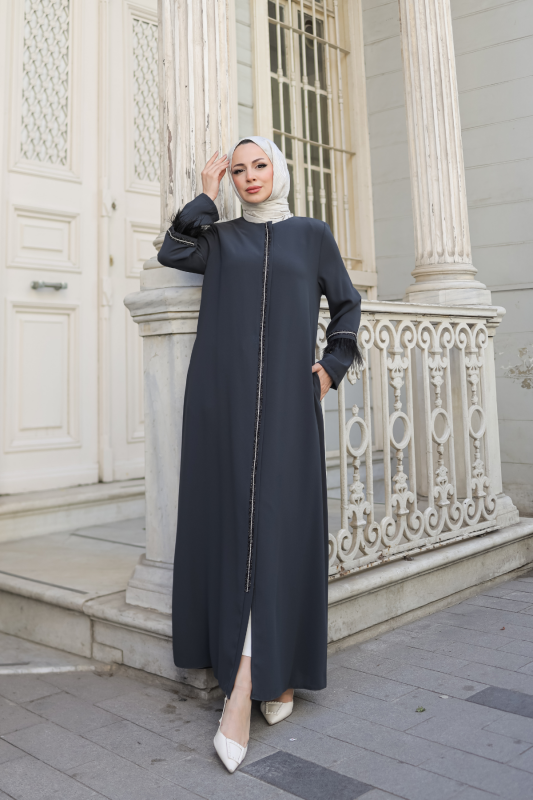 Tüyla Ferace Füme - 9027 - 9