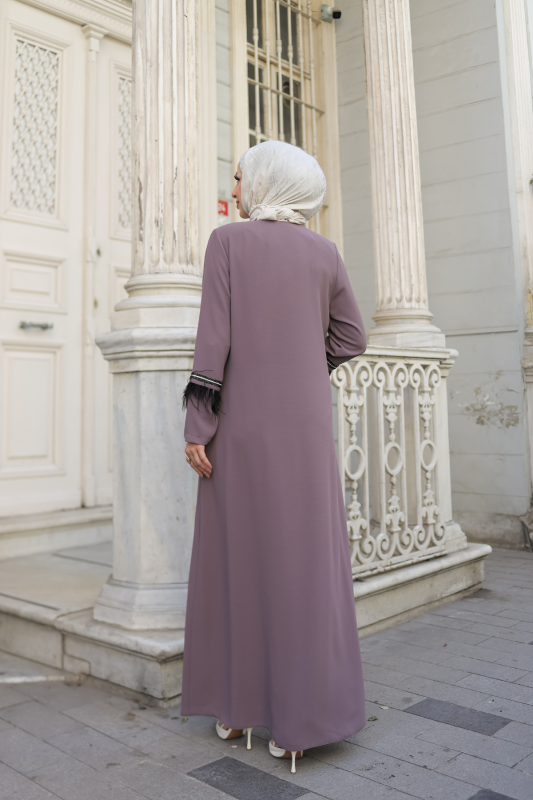 Tüyla Ferace Gülkurusu - 9027 - 4