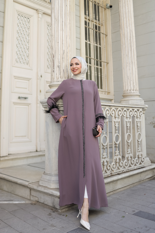 Tüyla Ferace Gülkurusu - 9027 - 3